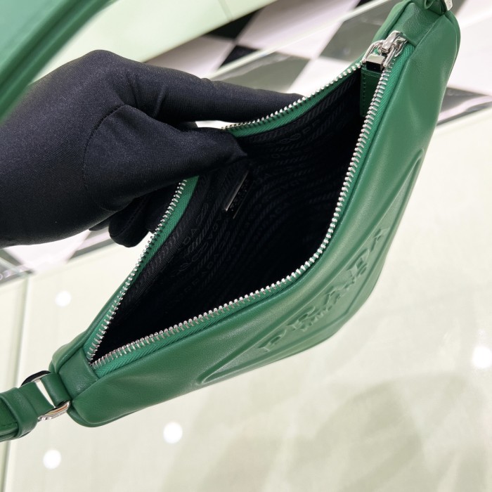 handbags prada 1NQ043 size:14*5cm