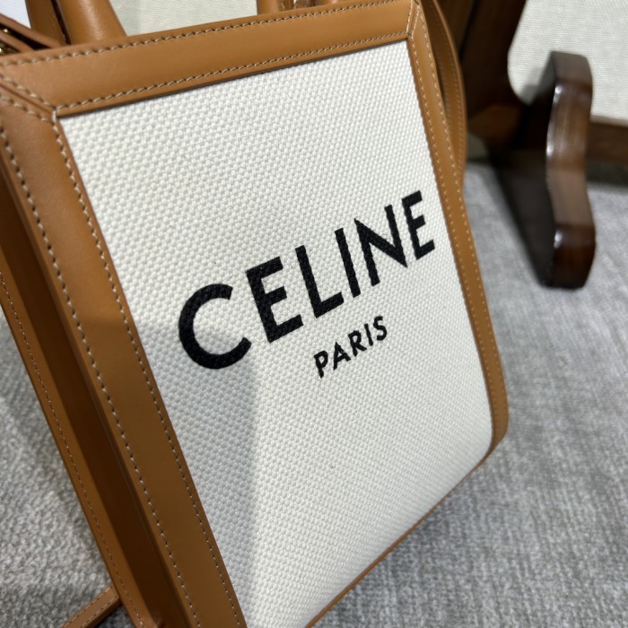  Handbags CELIN Triomphe Mini Cabas 193302 size:17-21-4 cm