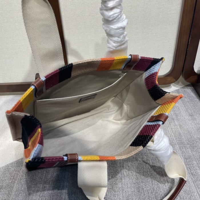  Handbags Chloe Woody 6043 size:37-26-12 cm