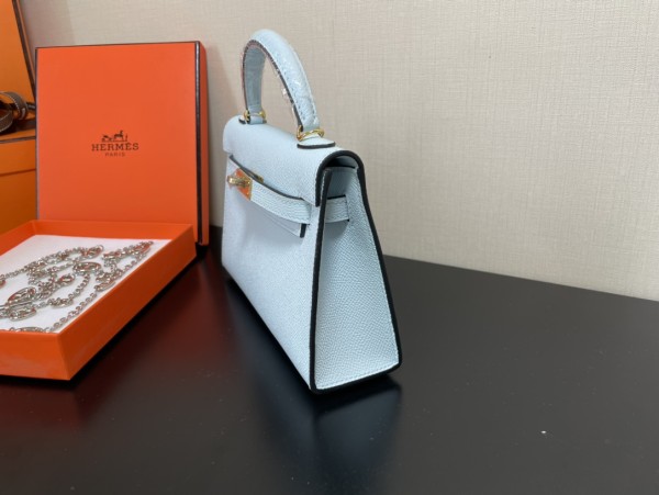  Handbags Hermes Kelly size:19.5 cm