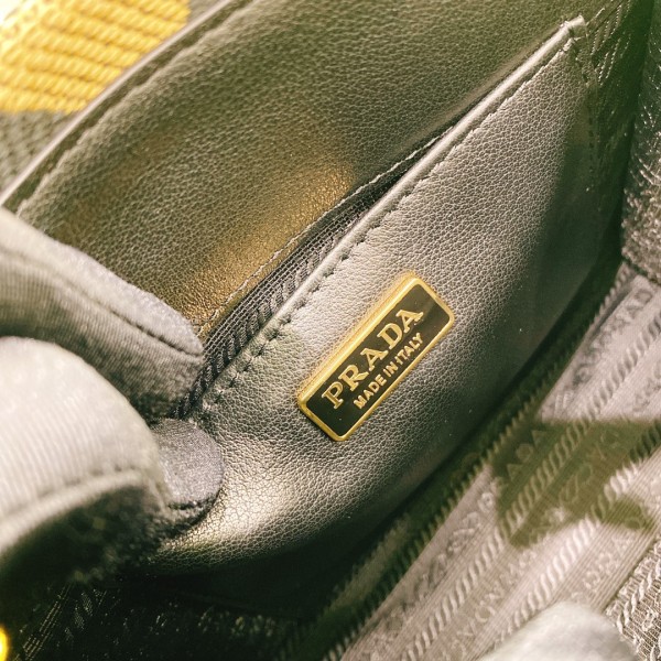 handbags prada 1BA355 size:19*6*17cm