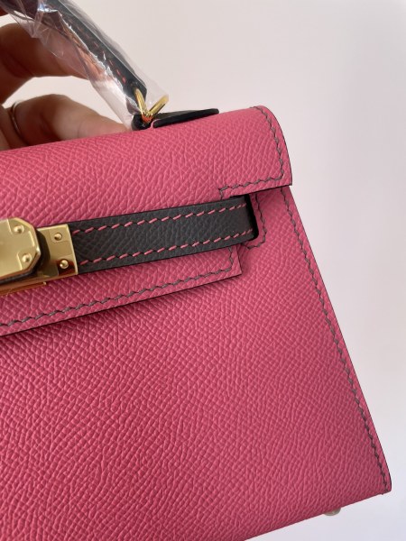  Handbags Hermes Kelly size:19.5 cm