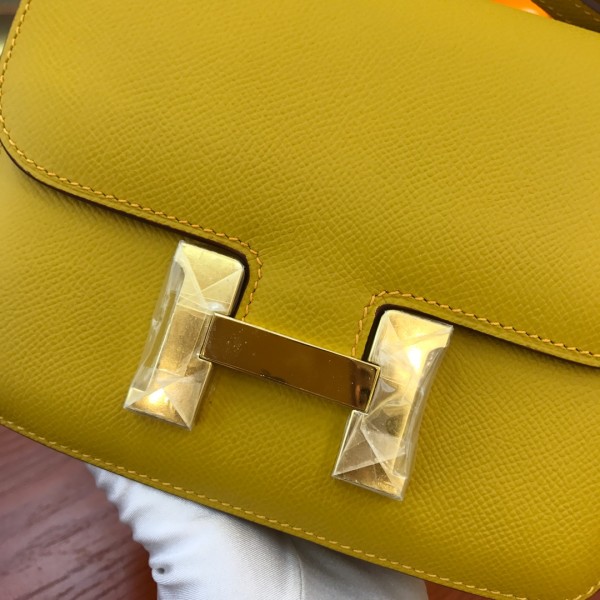  Handbags Hermes Constance  size:18 cm