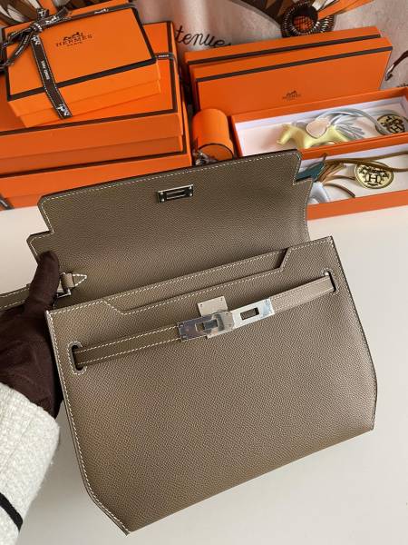  Handbags Hermes Kelly  Depeches size:25 cm