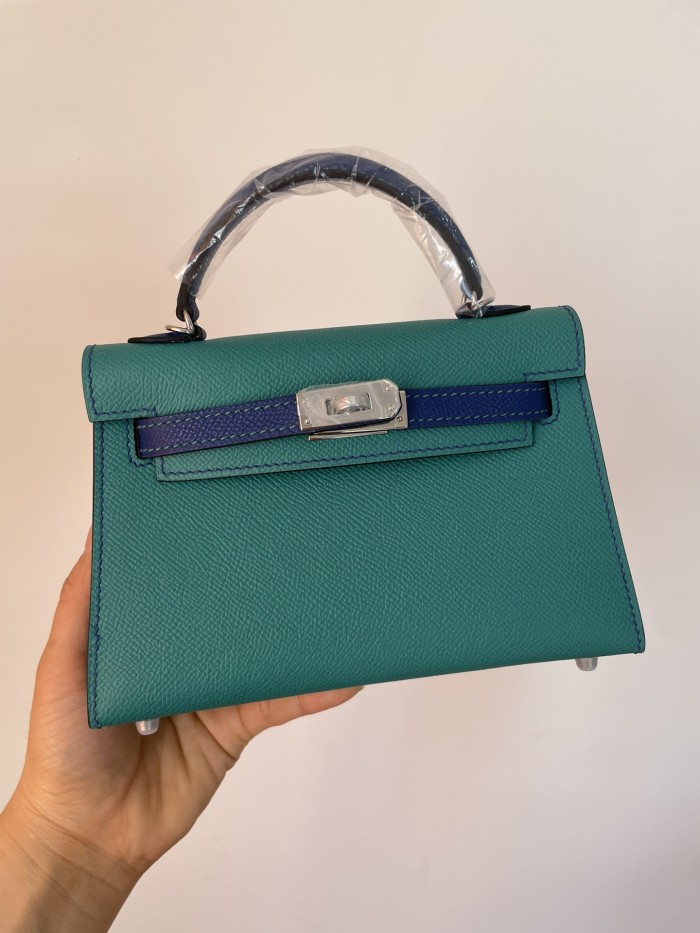  Handbags Hermes Kelly size:19.5 cm