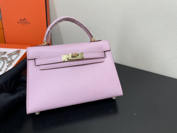  Handbags Hermes Kelly size:19.5 cm