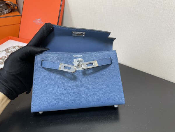  Handbags Hermes Kelly size:19.5 cm