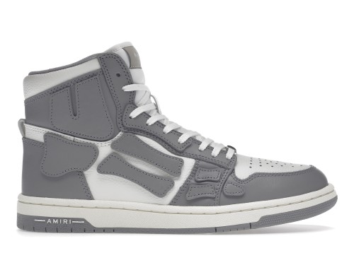 AMIRI Skel Top Hi Grey White