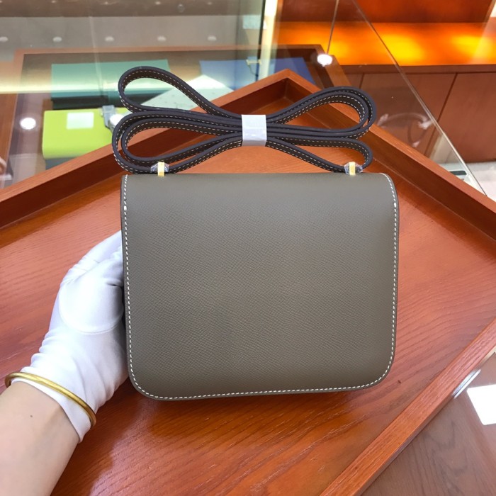  Handbags Hermes Constance  size:18 cm
