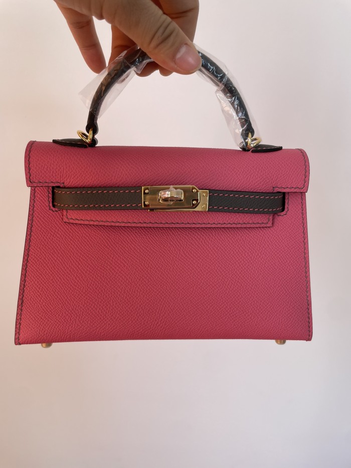  Handbags Hermes Kelly size:19.5 cm