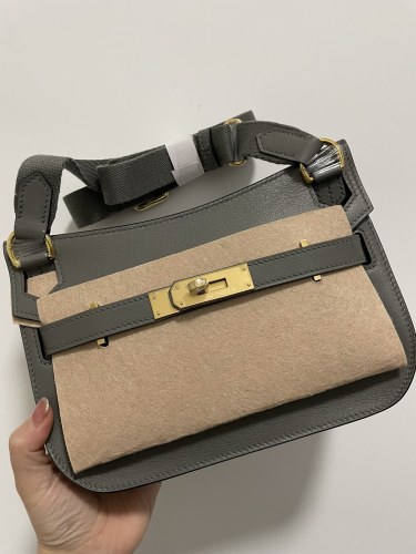  Handbags Hermes Mini Jypsiere  size:23-17-5 cm