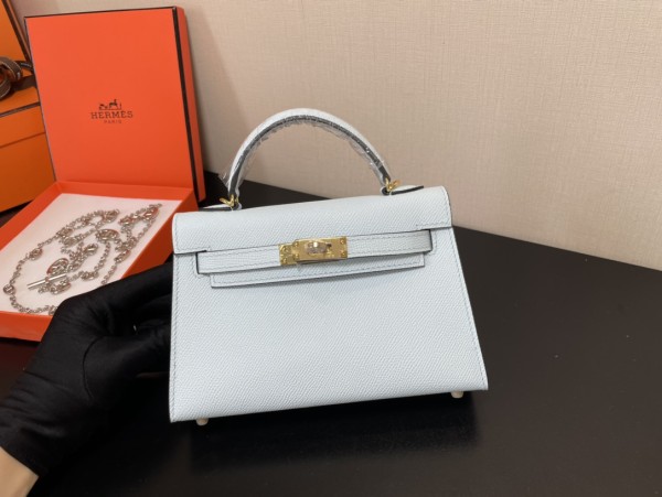  Handbags Hermes Kelly size:19.5 cm