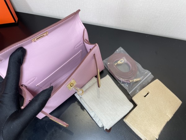 Handbags Hermes Kelly size:19.5 cm