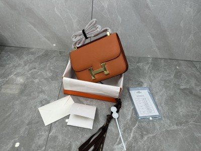  Handbags Hermes Constance  size:18-23 cm