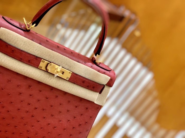  Handbags Hermes Kelly size:28 cm