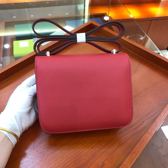  Handbags Hermes Constance  size:18 cm