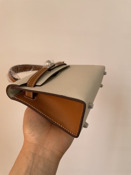  Handbags Hermes Kelly size:19.5 cm