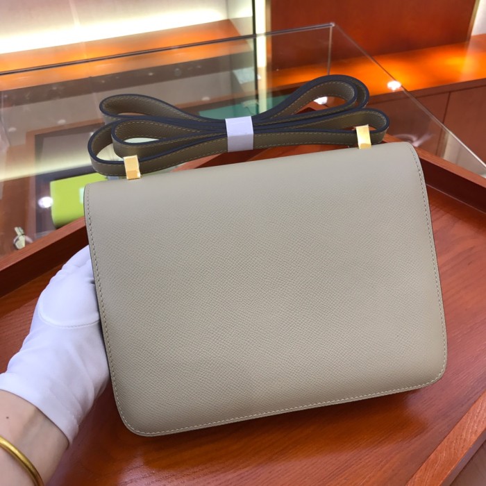  Handbags Hermes Constance  size:23cm
