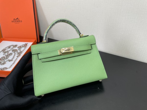  Handbags Hermes Kelly size:19.5 cm