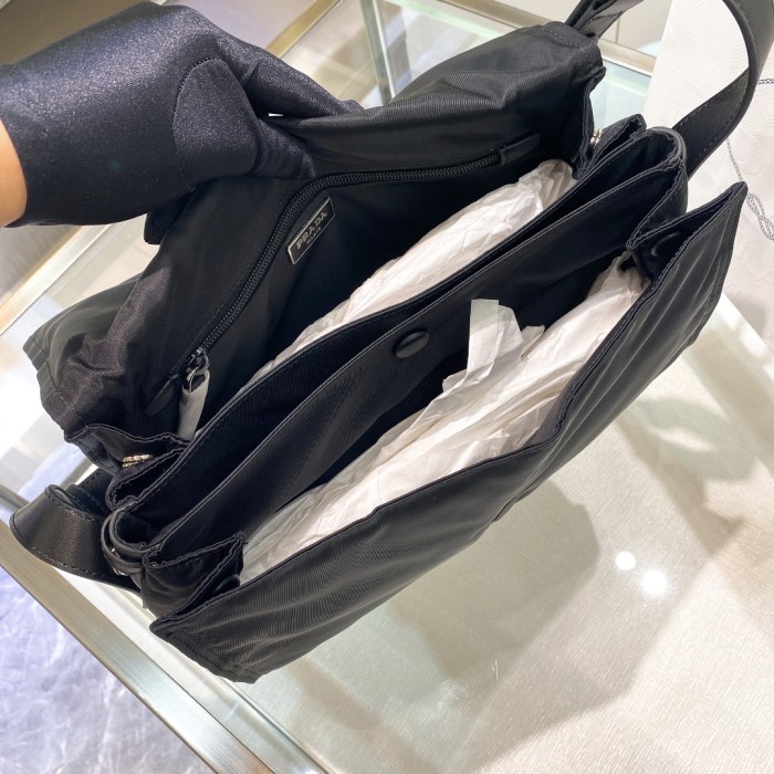 handbags prada 1BD313  Size:23*16*11cm