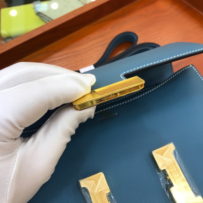  Handbags Hermes Constance  size:23cm