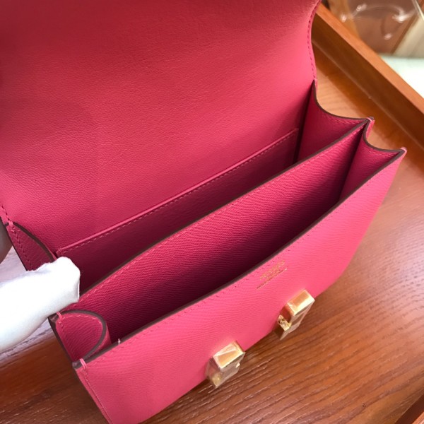  Handbags Hermes Constance  size:18 cm