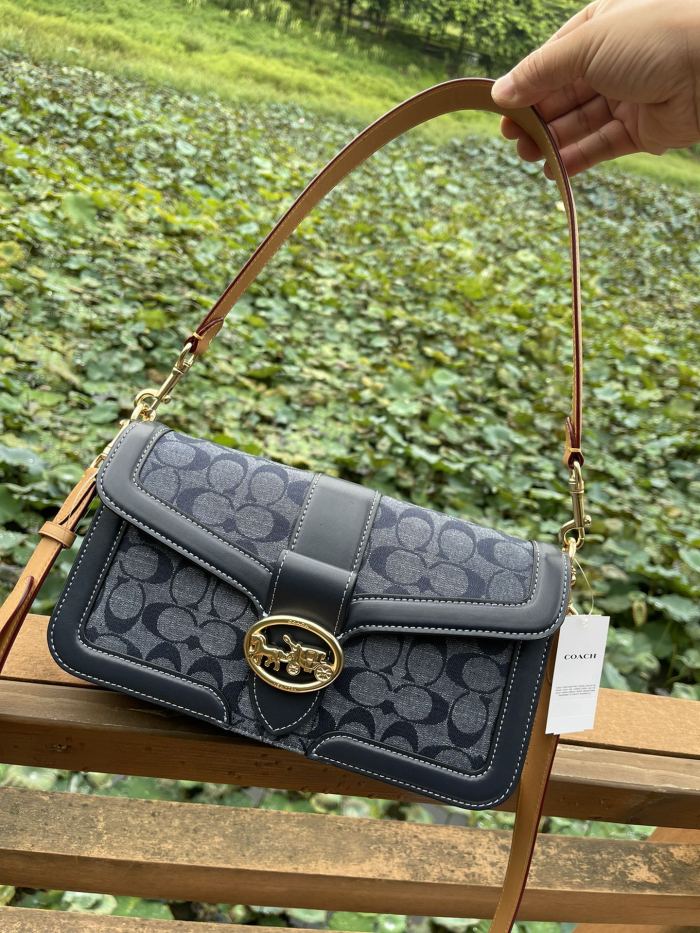 Handbags Coach C4064 size:26*7*14cm