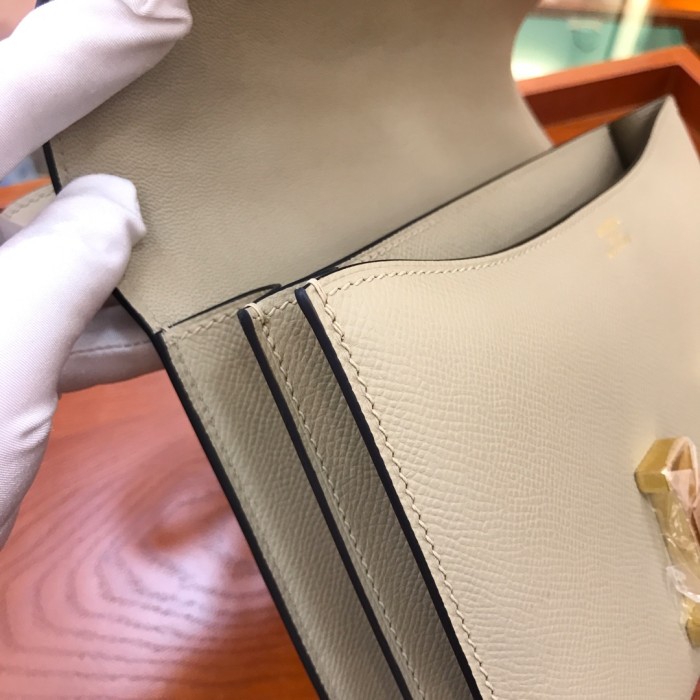  Handbags Hermes Constance  size:23cm