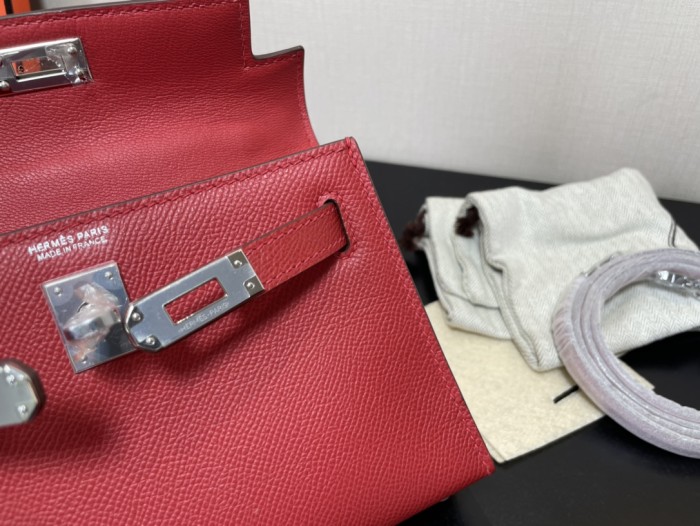  Handbags Hermes Kelly size:19.5 cm