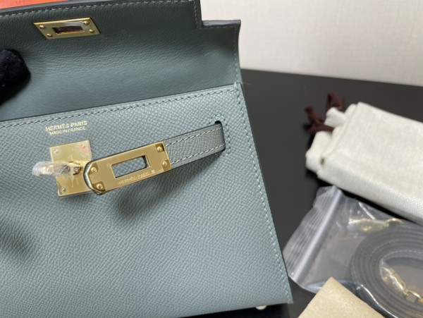  Handbags Hermes Kelly size:19.5 cm
