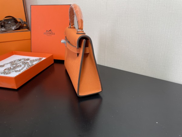  Handbags Hermes Kelly size:19.5 cm