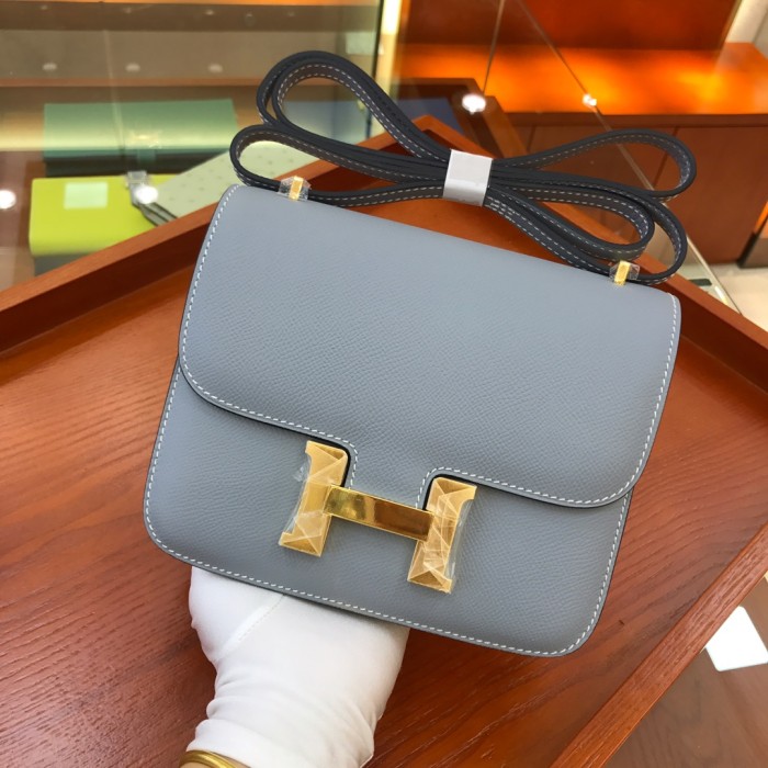  Handbags Hermes Constance size:18cm