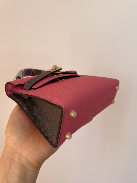  Handbags Hermes Kelly size:19.5 cm