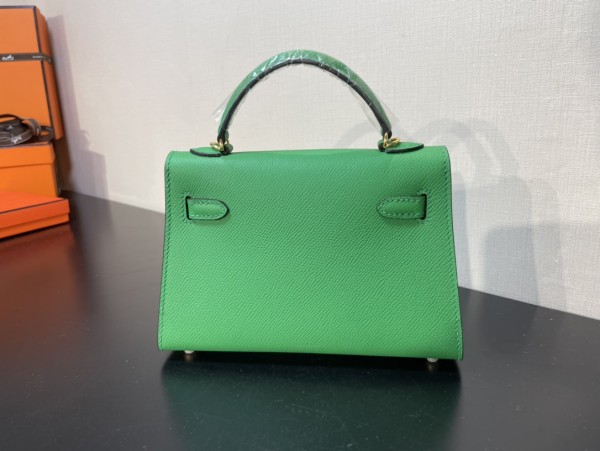  Handbags Hermes Kelly size:19.5 cm