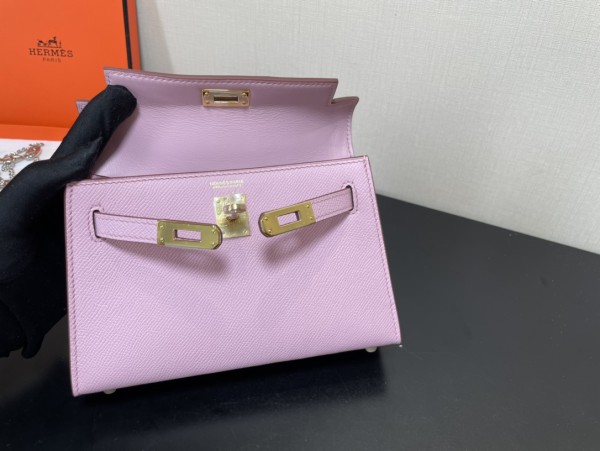  Handbags Hermes Kelly size:19.5 cm