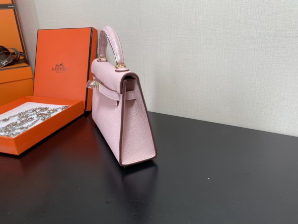  Handbags Hermes Kelly size:19.5 cm