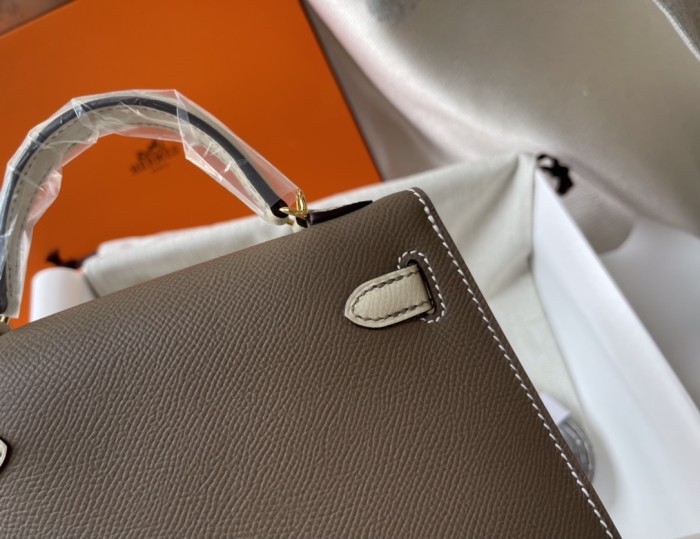  Handbags Hermes mini kelly size:20 cm
