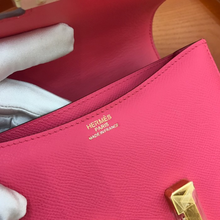  Handbags Hermes Constance  size:18 cm
