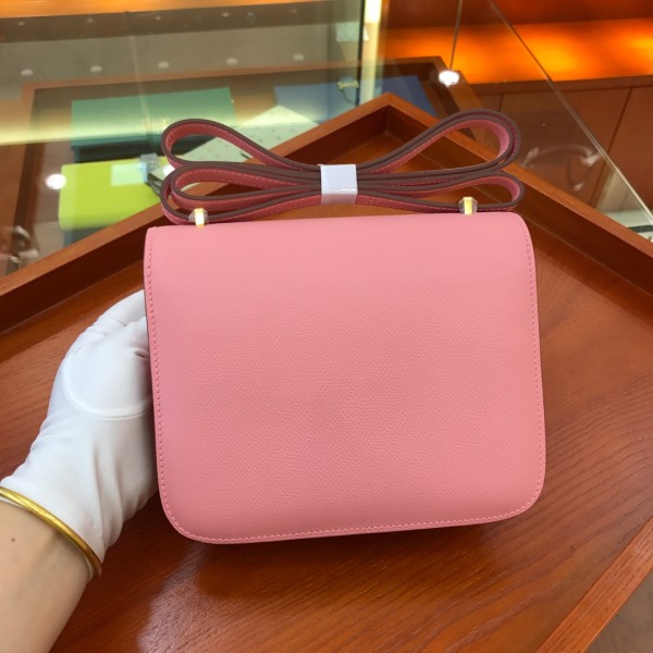  Handbags Hermes Constance  size:18 cm