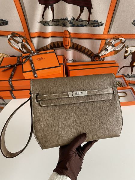  Handbags Hermes Kelly  Depeches size:25 cm