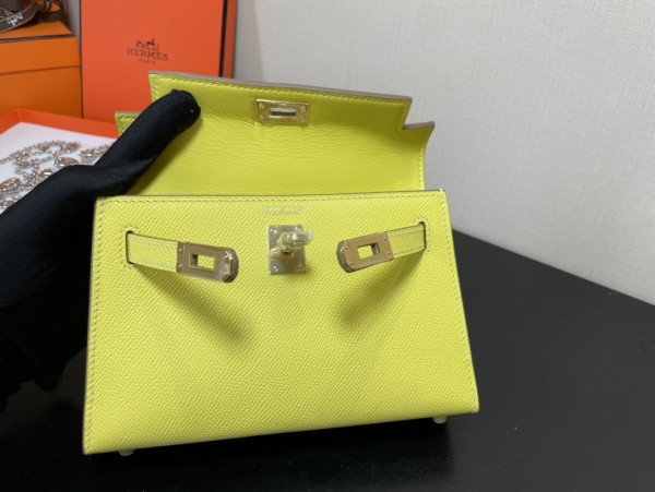  Handbags Hermes Kelly size:19.5 cm