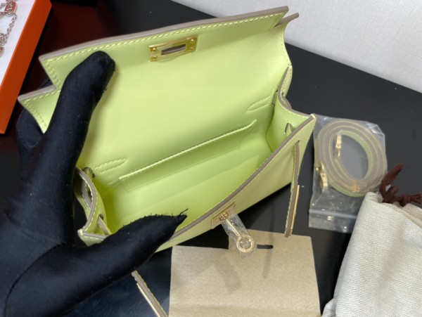  Handbags Hermes Kelly size:19.5 cm