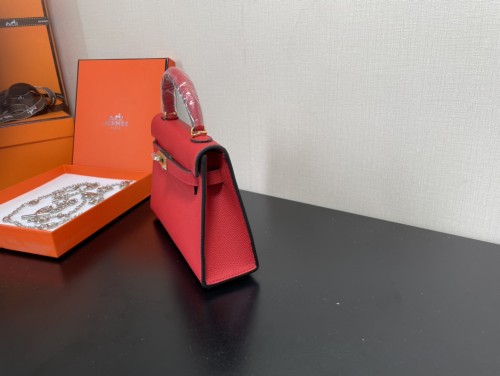  Handbags Hermes Kelly  size:19.5 cm