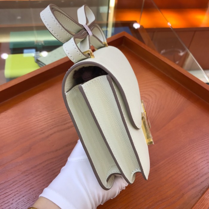  Handbags Hermes Constance  size:18cm