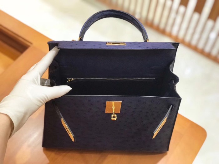  Handbags Hermes Kelly size:28 cm