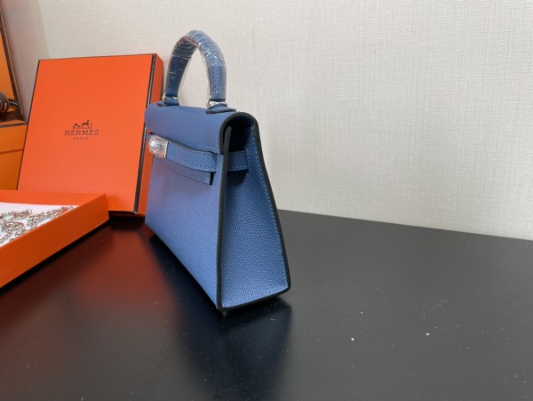  Handbags Hermes Kelly size:19.5 cm