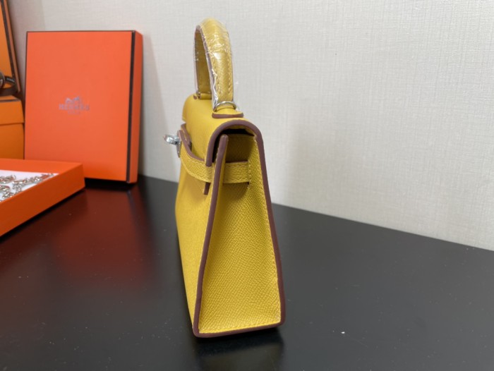  Handbags Hermes Kelly size:19.5 cm