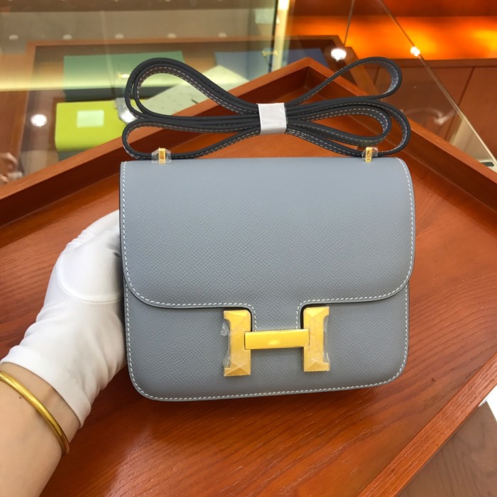  Handbags Hermes Constance size:18cm