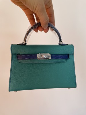  Handbags Hermes Kelly size:19.5 cm