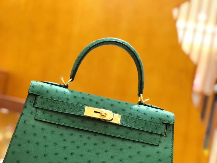  Handbags Hermes Kelly size:28 cm